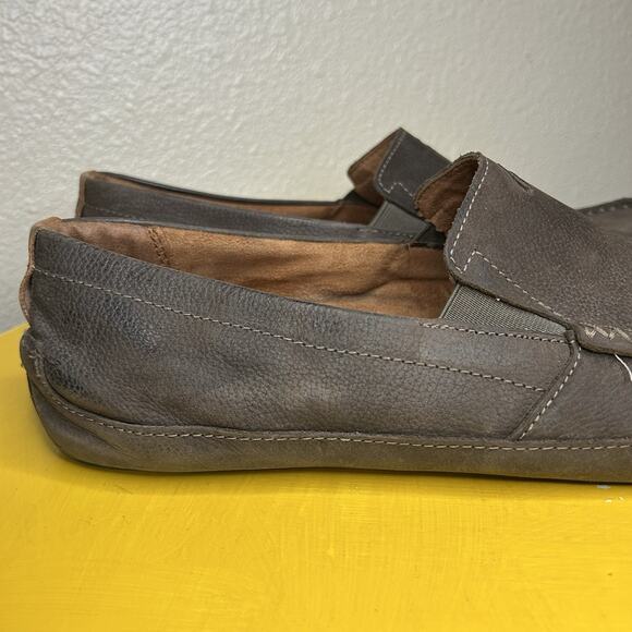 Olukai Akepa Moc Driving Moccasin Leather Loafer Brown Men's Size 13 - Picture 3 of 15